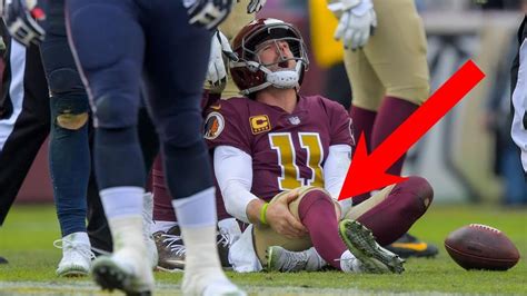 10 GRUESOME And SCARY Injuries Suffered By NFL Quarterbacks YouTube