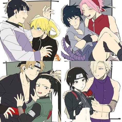 Genderbend Canon Ship Which I Love Personajes De Naruto Parejas De