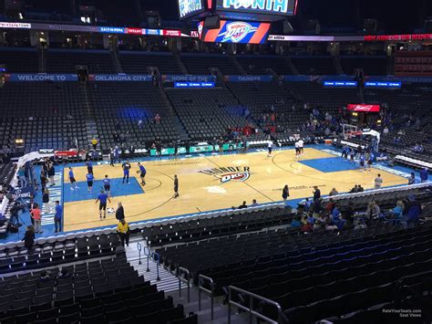 Chesapeake Energy Arena Section 209 Oklahoma City Thunder