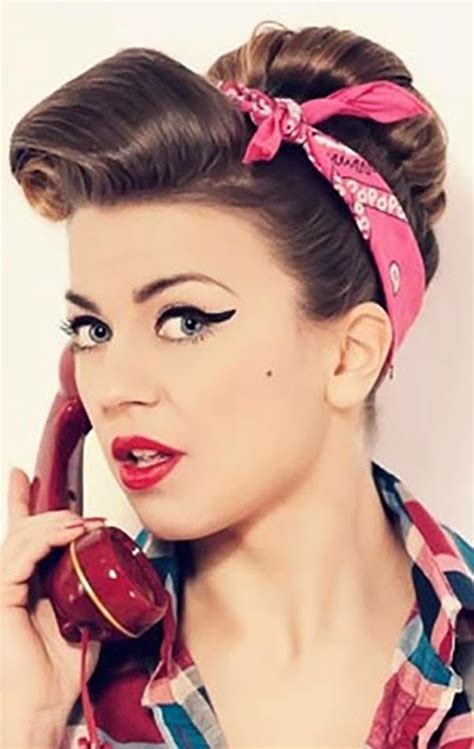 Women Chic Retro Hairstyles Hairstyles Tips