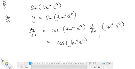 ⏩solved Differentiate The Following W R T X Sin Tan 1 E X Numerade