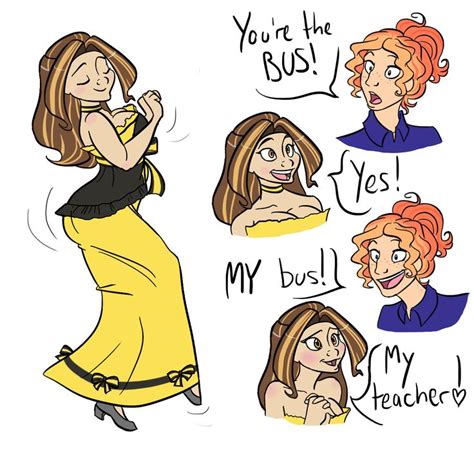 The Magic School Bus Woman The Magic School Bus Magic School Bus Magic School Cute Comics