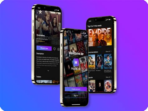 MovieLab App by Max Argunov on Dribbble
