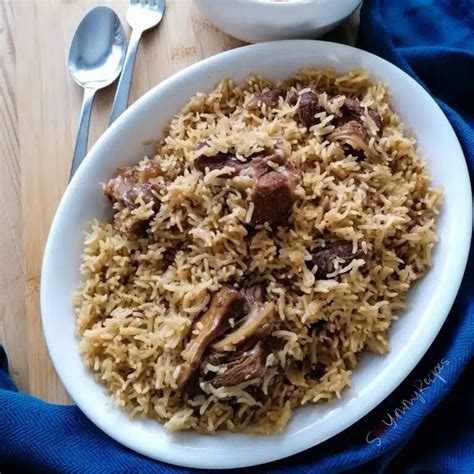 Nasi Kebuli Arab Indonesian Spiced Lamb Rice So Yummy Recipes