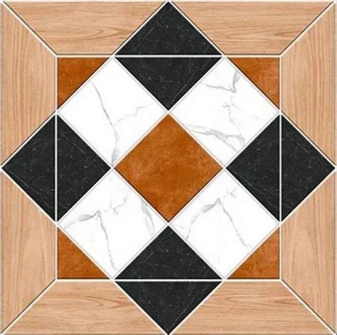 Digital Multicolor 3d Porcelain Vitrified Tiles Thickness 8 10 Mm Size Large At Rs 17