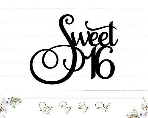 Sweet Cake Topper Svg Svg Png Eps Dxf File Best Free Svg Files