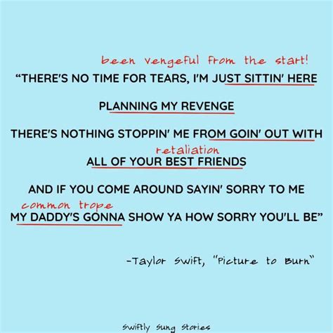 Full Analysis of Taylor's Picture To Burn Lyrics, Line by Line - Swiftly Sung Stories