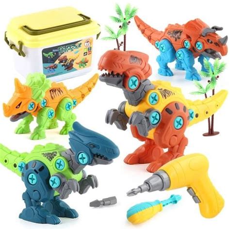 D Monter Dinosaure Enfant Jouet Dinosaure Pour Gar Ons Packs Diy