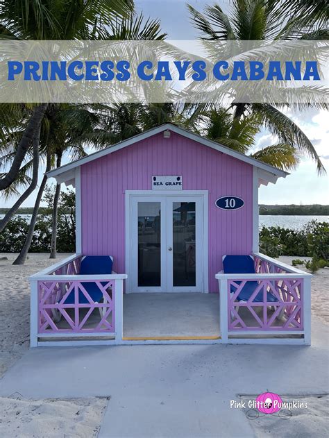 Princess Cays Cabana Pink Glitter Pumpkins