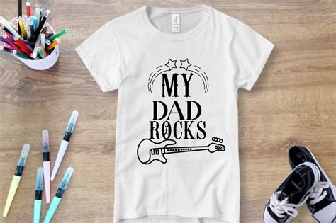 MY DAD ROCKS - SVG Graphic by fijulanam468 · Creative Fabrica