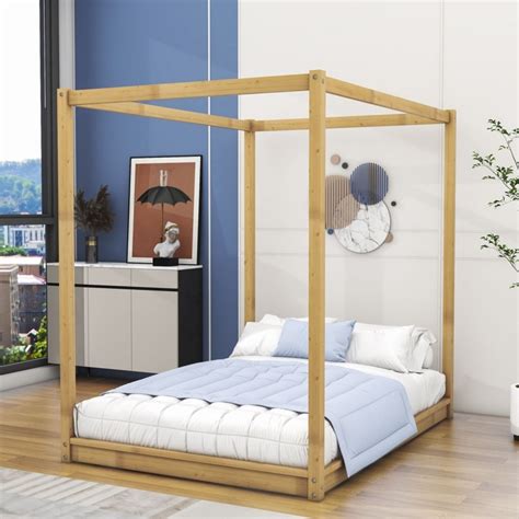 sirard wood platform bed  slats foter