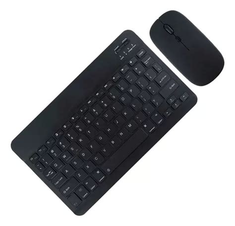 Kit Mouse Y Teclado Bluetooth Extra Delgado Plano Portátil