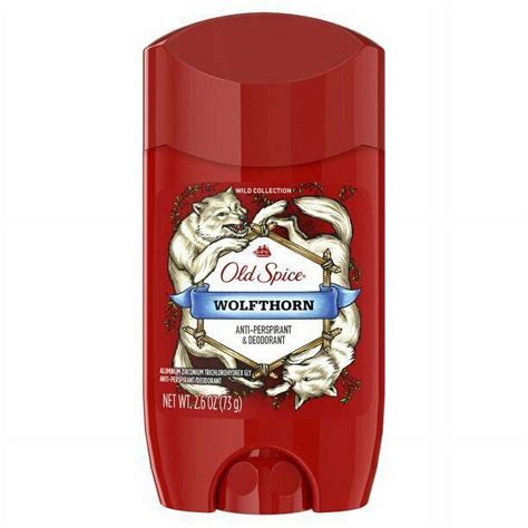 Old Spice Wild Collection Wolfthorn Scent Men S Invisible Solid Anti