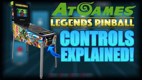 Atgames Legends Pinball Updated Pics And Controls Explained Youtube