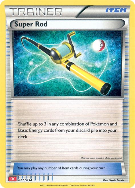 Super Rod Pok Mon Trading Card Game Classiccharizard Clc