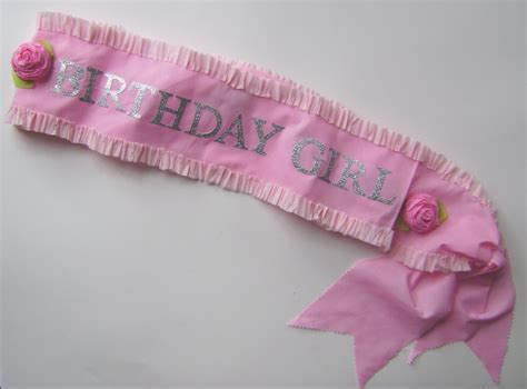 Birthday Sash Birthday Girl Sash Customize With Any Colors Etsy