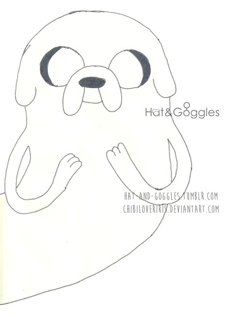 DailyDrawing #9 Jake the Dog by hat-and-goggles on DeviantArt