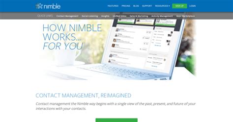 Nimble Leading CRM Tools 10 Best CRM