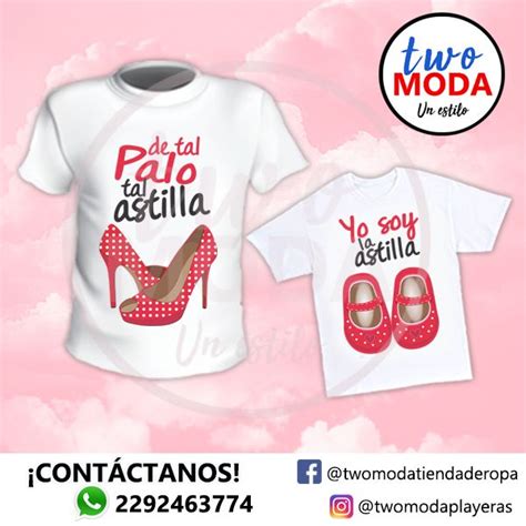 Venta Playeras Personalizadas Madre E Hija En Stock