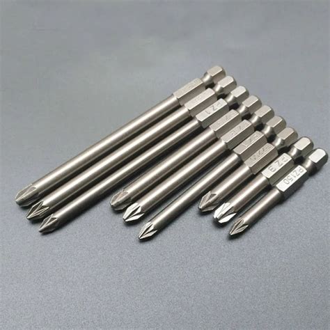 3Pcs PZ1 PZ2 PZ3 Screwdriver Bit Magnetic Pozidriv Pozi Screwdriver Set ...