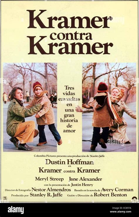 Kramer Vs Kramer Is A 1979 American Drama Film Adapted By Robert Benton From The Novel By Avery