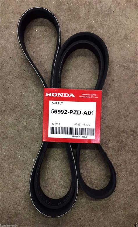 Honda Element Serpentine Belt Layout