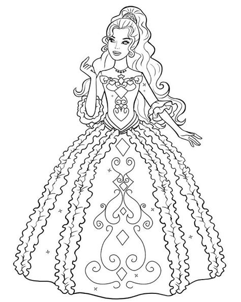 Coloriages De Barbie Imprimer Et T L Charger