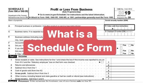 Schedule C Income Tax Calculator