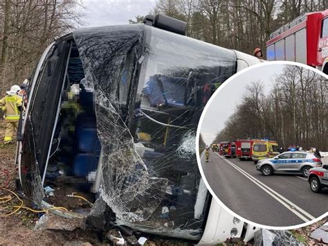 Łopiennik Podleśny Groźny wypadek autokaru na Lubelszczyźnie Wśród