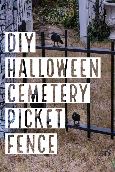 How To Make A Diy Halloween Cemetery Picket Fence Amigurumi All Hallows Eve