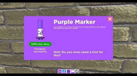 Find The Markers How To Get Purple Marker Youtube