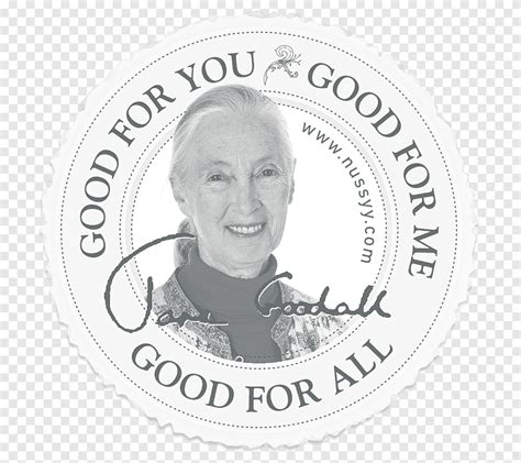 Jane Goodall Logo Blanco Fuente Videos De Jane Blanco Etiqueta Png