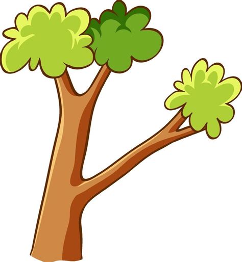 Branches Of Tree In Cartoon Style 3274646 Vector Art At Vecteezy