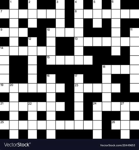 Blank Crossword Puzzle Grids Printable - Printable Word Searches