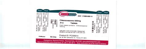 DailyMed - CHLORZOXAZONE tablet