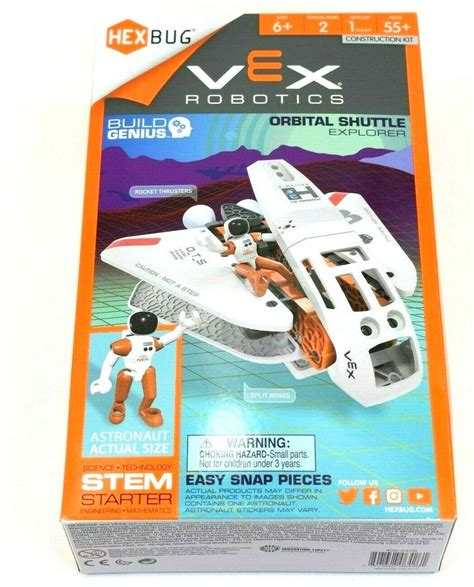 Hex Bug Vex Robotics Orbital Shuttle Explorer Build Genius Electronic