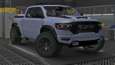 2021 Ram TRX Widebody Offroad Custom On Fuel Offroad Tires