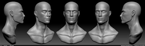 Male Head Sculpt All Out Crits Polycount