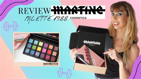 Review Palette 1988 Martine Cosmetics YouTube