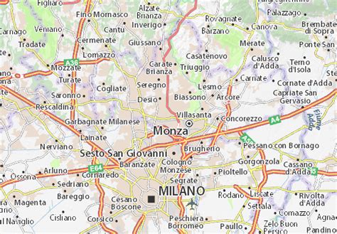 michelin muggio map viamichelin