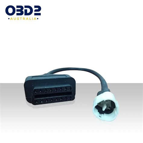 Yamaha 3 Pin To Obd2 Adapter Cable Motorcycle Diagnostic Tool