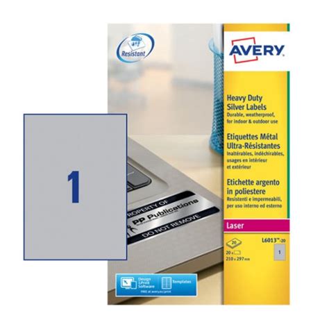 Water Resistant Heavy Duty Labels | Avery