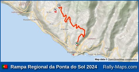 Mapa Harmonogram Profil Elewacji Park Serwisowy Ponta Do Sol