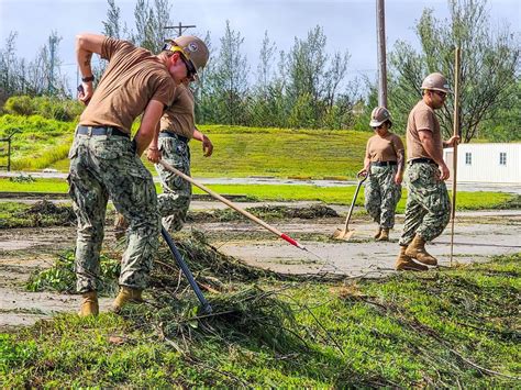 Dvids Images Nmcb Clears Debris After Super Typhoon Mawar In Guam