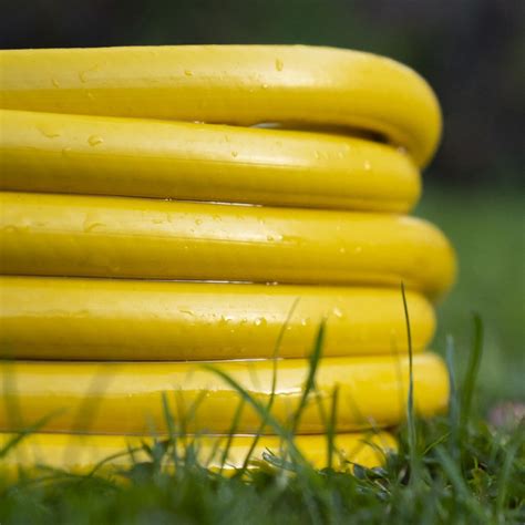 Hydrosure Flexible Garden Hose Pipe 13mm X 100m Yellow Water