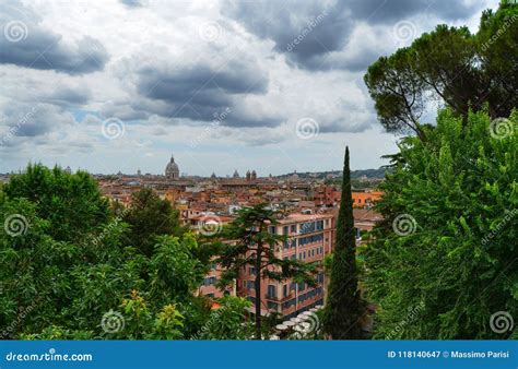 The Dome of Piazza San Pietro Editorial Photography - Image of aerial ...