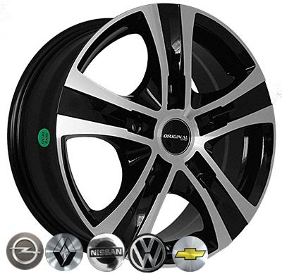 Автомобильные литые диски TRW TRW-Z1108 BMF (R16, 6.5J, PCD5x118, ET45 ...
