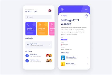 Hasil Karya Projek Uiux Task Management Belajar Design Dan Code Di