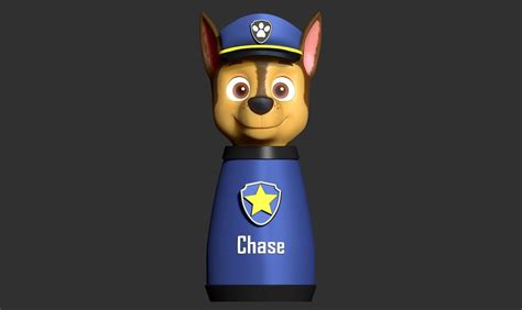 Chase Paw Patrol 3d Model 3d Printable Cgtrader