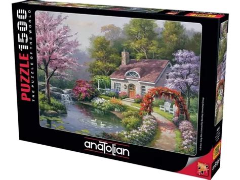 Rompecabezas Anatolian X Piezas Cottage En Primavera Mercadolibre